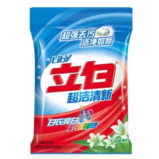 立白 超洁清新无磷洗衣粉 1.28kg/袋